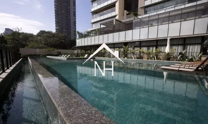 Imagem Apartamento de 171m c/ hall privativo,3suítes,ar condicionado,terraço gourmet,3 vagas c/ depósito,piscina aquecida,brinquedoteca,sauna,academia,jardim