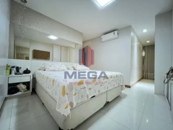 Imagem 04 Quartos sendo 02 suítes e 3 vagas de garagem Prédio Frente Mar