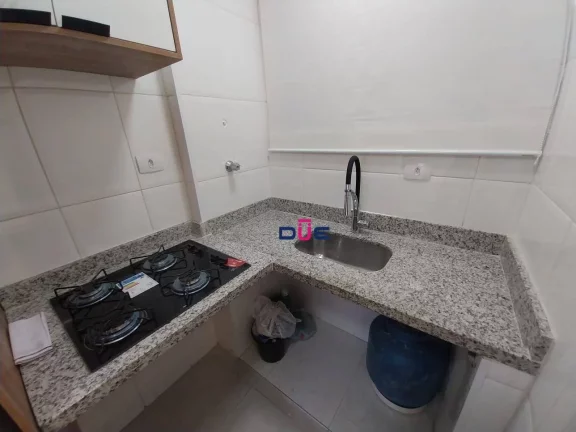 Imagem Apartamento com 1 dormitório à venda, 38 m² por R$ 385.000,00 - Pompéia - Santos/SP