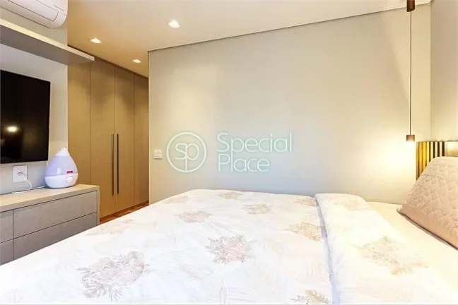 Imagem Excelente apartamento à venda no Brooklin, totalmente reformado, pronto para morar! - Área: 124,00...