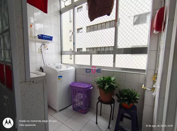 Imagem Apartamento com VISTA MAR , 2 dormitórios, 2 BANHEIROS, VARANDA FRENTE MAR NA QUADRA DA PRAIA à venda, 77 m² por R$ 573.000,00 Aparecida - Santos/SP