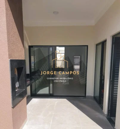 Imagem CA-26310 - CASA NOVA 3 DORM À VENDA NO PORTAL DOS PÁSSAROS, SÃO JOSÉ DOS CA