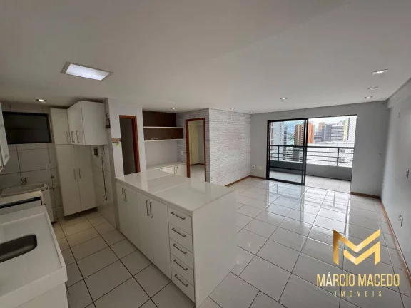Imagem Apartamento com 1 dormitório à venda, 59 m² por R$ 470.000,00 - Meireles - Fortaleza/CE