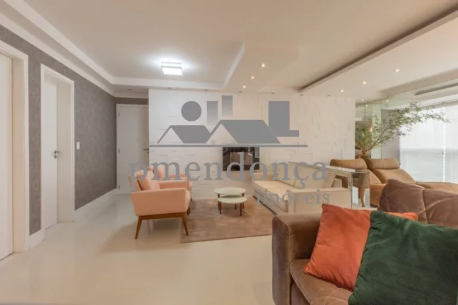 Imagem Apartamento na Vila Romana mobiliado com 3 suítes e 3 vagas, 172 m².