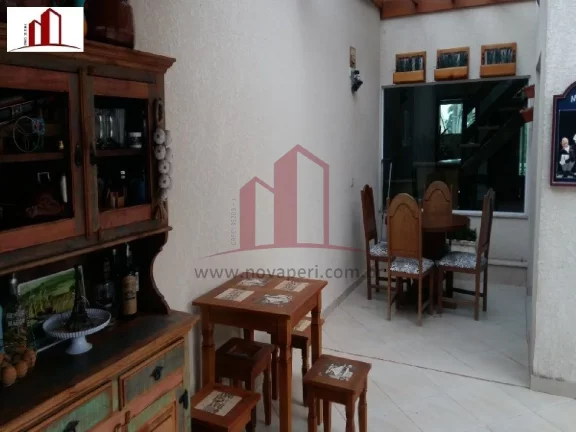 Imagem Casa de Luxo no Real Park: 3 Quartos, 1 Suíte, 2 Salas, 3 Banheiro, 220m² - Caieiras-SP
