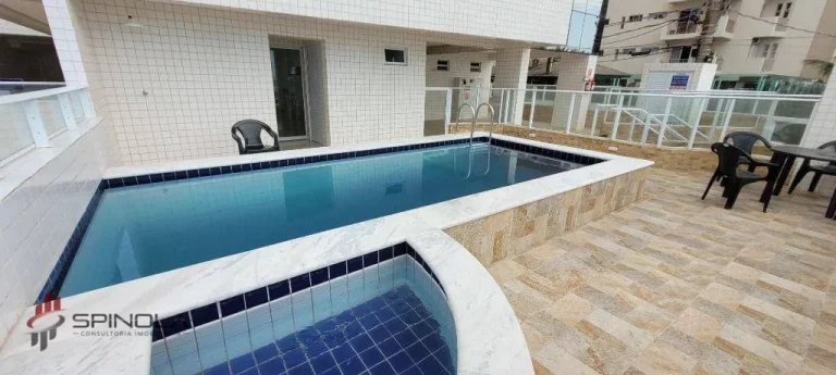 Imagem Apartamento com 1 dormitório à venda, 40 m² por R$ 425.000,00 - Balneário Flórida - Praia Grande/SP