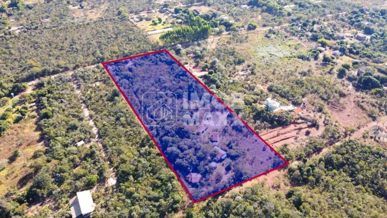 Imagem Núcleo Rural Euller Paranhos - Chácara de 28000 m² - Formada vista livre com muita mata virgem.