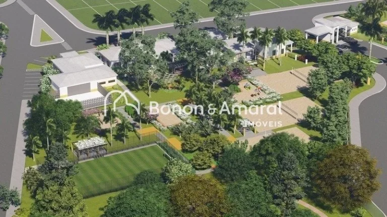 Imagem Terreno de 200m² para venda, situado no condomínio Terras da Fazenda, em Paulínia/SP.
 
 O condom...