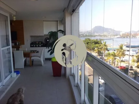 Imagem FRENTE PARA O MAR COM SACADA GOURMET E LAZER COMPLETO MARAVILHOSO APARTAMENTO COM VISTA TOTAL PARA O...