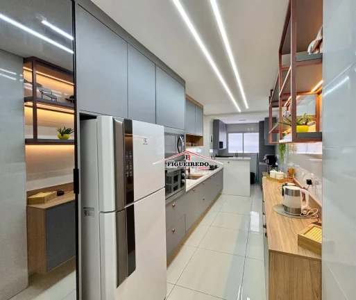 Imagem Apartamento à venda, 162 m² por R$ 1.900.000,00 - Canto do Forte - Praia Grande/SP