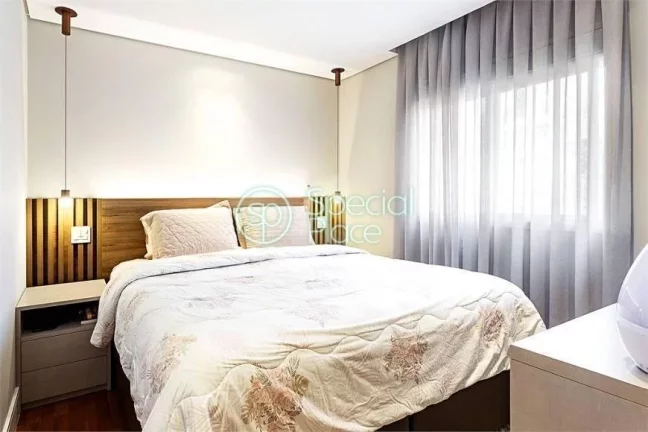 Imagem Excelente apartamento à venda no Brooklin, totalmente reformado, pronto para morar! - Área: 124,00...