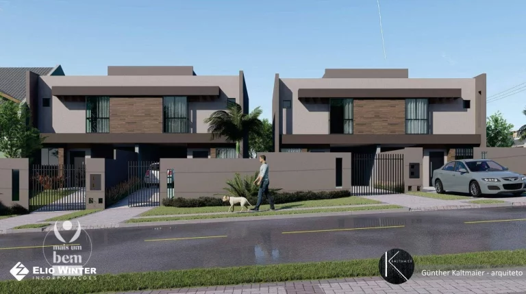 Imagem Sobrado com 3 quartos, sendo 1 suíte com Closet, 112 m² á venda por R$ 769.000 - Atuba - Curitiba/PR