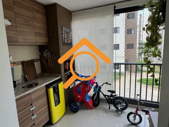 Imagem Apartamento à venda em São Paulo-SP, Interlagos: 3 quartos, 1 suíte, 2 salas, 1 banheiro, 1 vaga de garagem, 75m². Venha conferir! Interclube