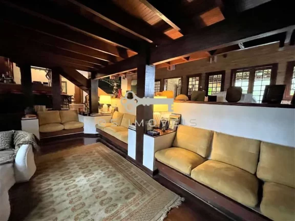 Imagem Casa na Fazendinha: Terreno 7.390m² = piscina,gourmet,tênis,sauna,hóspedes!