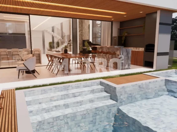 Imagem Casa à venda no Alphaville, 5 suítes, Escritório, Varanda gourmet, Adega