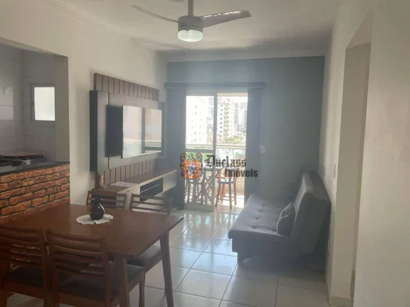 Imagem Apartamento com 1 dormitório à venda, 55 m² por R$ 350.000,00 - Vila Guilhermina - Praia Grande/SP