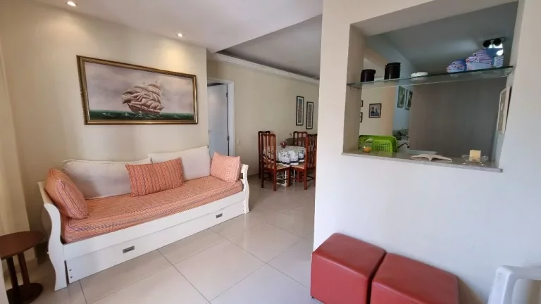 Imagem Flat com 1 dormitório à venda, 65 m² - Pitangueiras - Guarujá/SP
