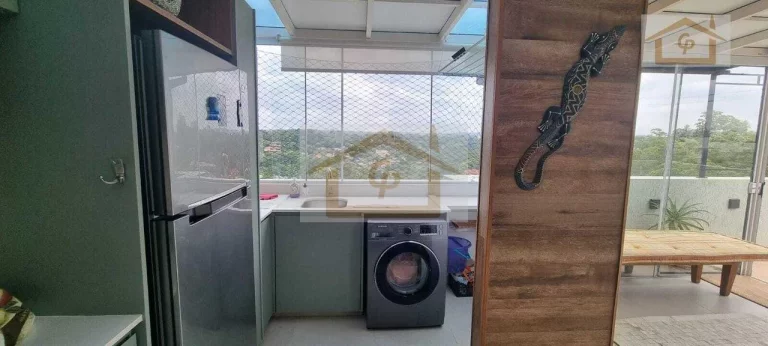 Imagem Sofisticação e linda Vista, Uma suíte + Um quarto (escritório), 2 vagas
