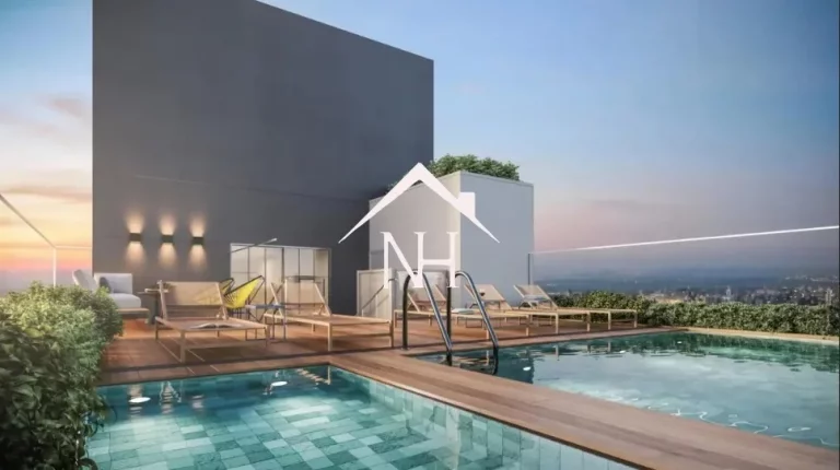 Imagem studio em Moema de 48m c/ 1 suíte, terraço gourmet, coworking, delivery, bicicletário, fitness, piscina, solarium, espaço gourmet, terraço descoberto