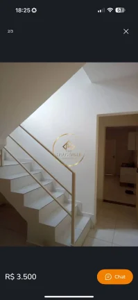 Imagem Casa Sobrado, Locação, 3 dormitórios ( 1 suíte), 2 vagas, Jd. Industrias.