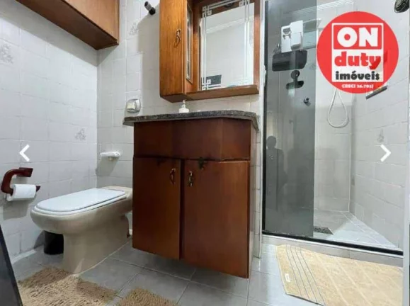 Imagem Apartamento à venda, 94 m² por R$ 490.000 - Encruzilhada - Santos/SP