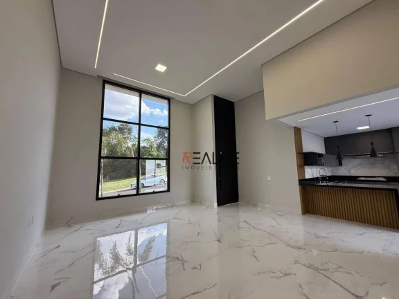Imagem Casa térrea com 3 suítes à venda, 191 m² por R$ 1.890.000 - Condomínio London Park - Indaiatuba/SP