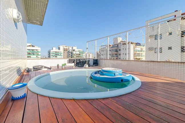 Imagem COBERTURA DUPLEX para LOCAÇÃO na BARRA OLÍMPICA - Infra completa