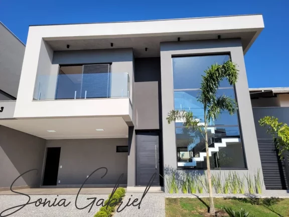 Casa de luxo em condomínio exclusivo em Valinhos-SP: 3 quartos, 3 suítes, 2 salas, 4 banheiros, 4 vagas, 230m². Venha conhecer!