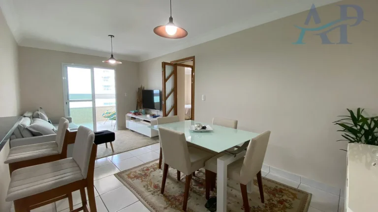 Imagem Apartamento Frente Mar na Vila Caiçara em Praia Grande