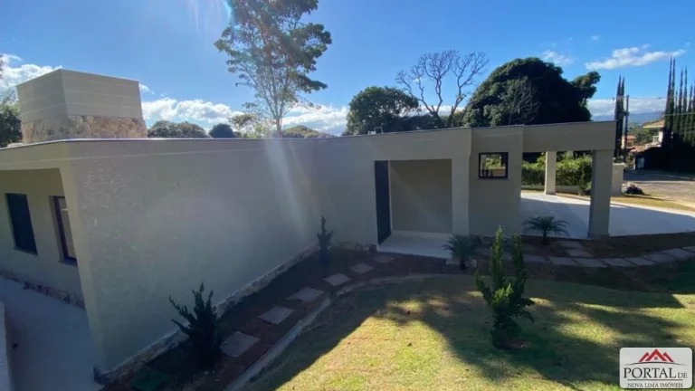 Imagem Casa Nova a venda em Nova Lima. Casa de 1 pavimento a venda no condomínio Veredas das Gerais
