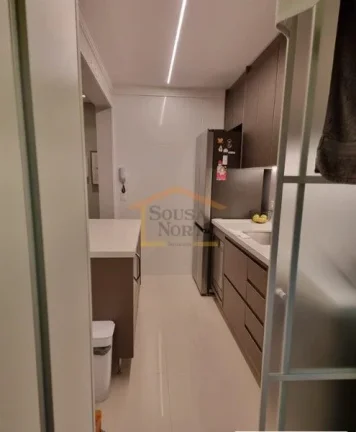 Imagem Apartamento maravilhoso, 2 dormitórios, sendo 1 suíte, ar condicionado quente e frio split, armár...