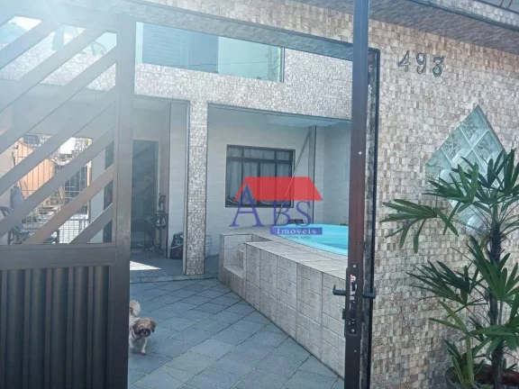 Imagem Sobrado com 3 dormitórios à venda, 141 m² por R$ 470.000,00 - Vila Ponte Nova - Cubatão/SP
