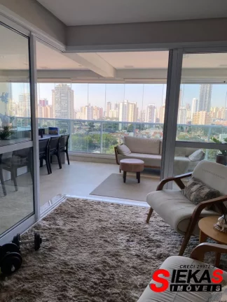 Imagem Imperdível: Apartamento à venda em São Paulo-SP, Vila Regente Feijó! 3 quartos, 3 suítes, 2 salas, 4 banheiros, 4 vagas de garagem, 165m².