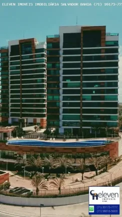 DAZUR Odebrecht | Frente Mar | Torre LUNE | 4 suítes com 235m² | Varanda Gourmet integrada à Sala | Nascente total | Oportunidade | 4 garagens