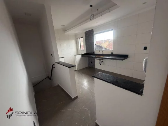 Imagem Casa com 2 dormitórios à venda, 79 m² por R$ 410.000,00 - Mirim - Praia Grande/SP
