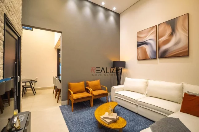 Imagem Casa mobiliada com 3 dormitórios à venda, 140 m² por R$ 1.290.000 - Condomínio Park Gran Reserve - Indaiatuba/SP