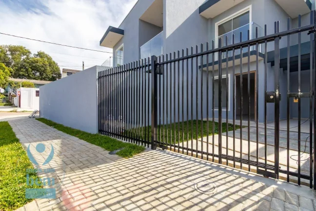 Imagem Sobrado novo com 3 quartos (1 suíte) à venda por R$ 465.000 - Campo Comprido - Curitiba/PR