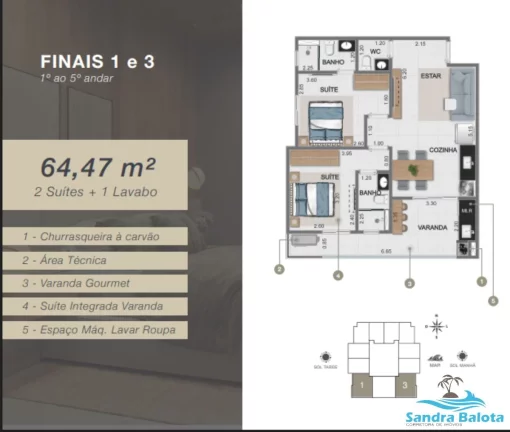 Imagem Empreendimento com 1 ou 2 dormitórios/Toninhas-Ubatuba