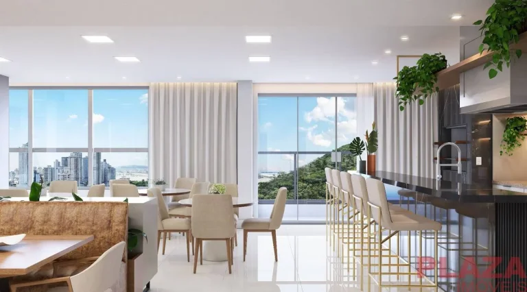Imagem Apartamento no L’Aquamarine Residence | 2 ou 3 Dormitórios | 74 a 115m² | 1 ou 2 Vagas | Bairro Fazenda