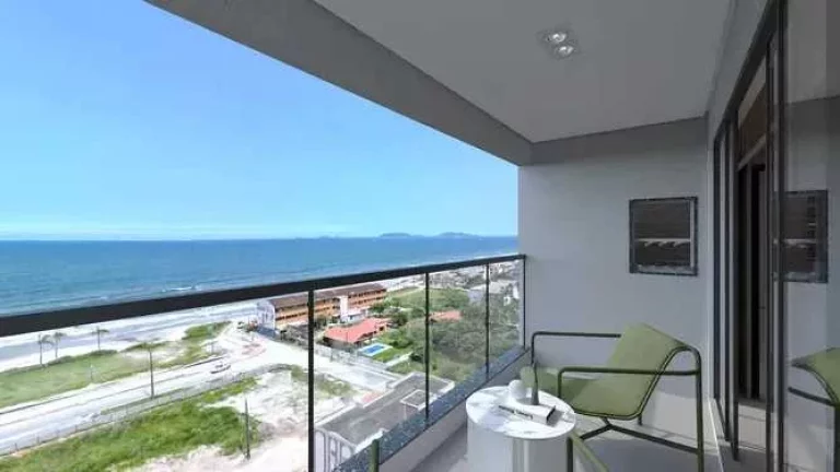 Imagem Apartamento com 3 dormitórios sendo 1 suíte e 2 vagas de garagem em Itapoá/SC
