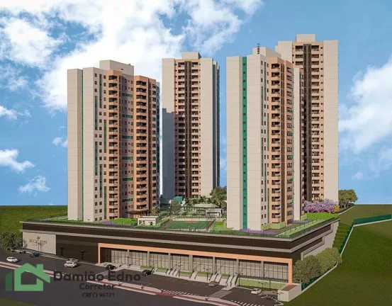 Imagem Apartamento 3 dormitórios - Condomínio Resort Prime - Engordadouro - Jundia