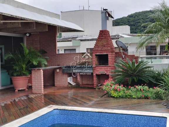 Imagem Imperdível cobertura à venda em Guarujá-SP, 3 quartos, 1 suíte, 2 salas, 4 banheiros, 2 vagas e 300m²!