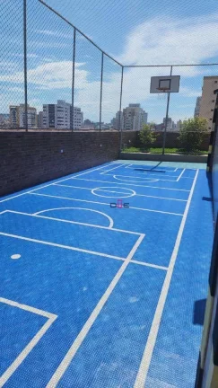 Imagem Apartamento com 1 dormitório com lazer completo, andar alto e vaga demarcada à venda, 44 m² por R$ 636.000 - Campo Grande - Santos/SP