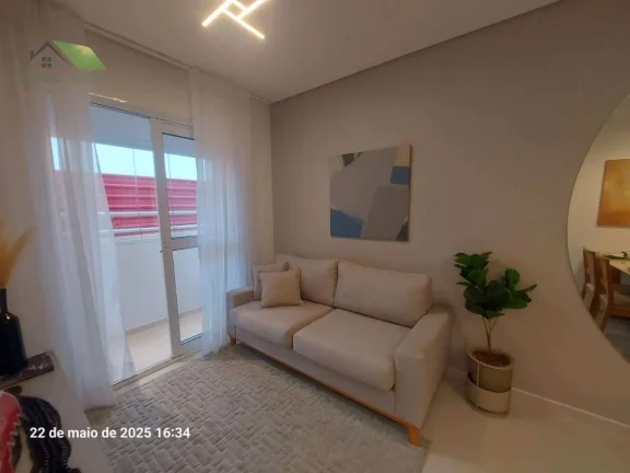 Imagem Sou Mais Suzano Apê à venda, com 2 quartos, sala com sacada, 48,61m2