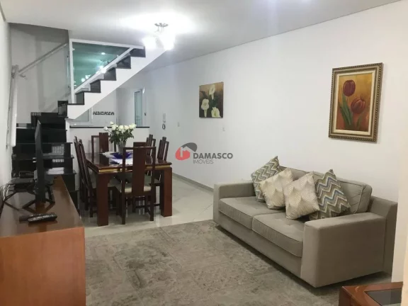 Imagem Sobrado à venda 3 Quartos, 1 Suite, 2 Vagas, 95M², Vila Pires, Santo André - SP