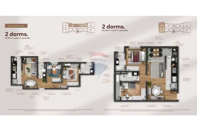 Imagem Apartamento 'Lançamento' 2 Dormitórios com Suíte – JR São Paulo 2