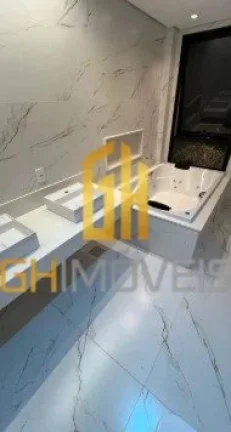 Imagem O sobrado Possui 

- 5 quartos / 4 suítes
-3 pavimentos
-Área gourmet totalmente integrada com a r...