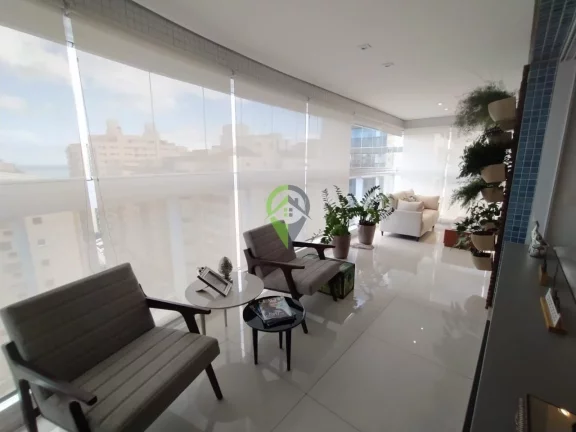 Imagem Apartamento com 4 dormitórios à venda, 255 m² - Aparecida - Santos/SP