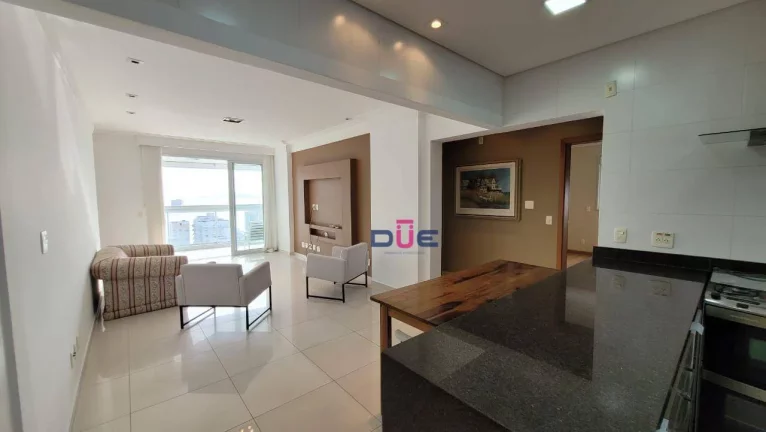 Imagem Apartamento com 3 dormitórios, 144 m² - venda por R$ 2.330.000 ou aluguel por R$ 13.000/mês - Ponta da Praia - Santos/SP