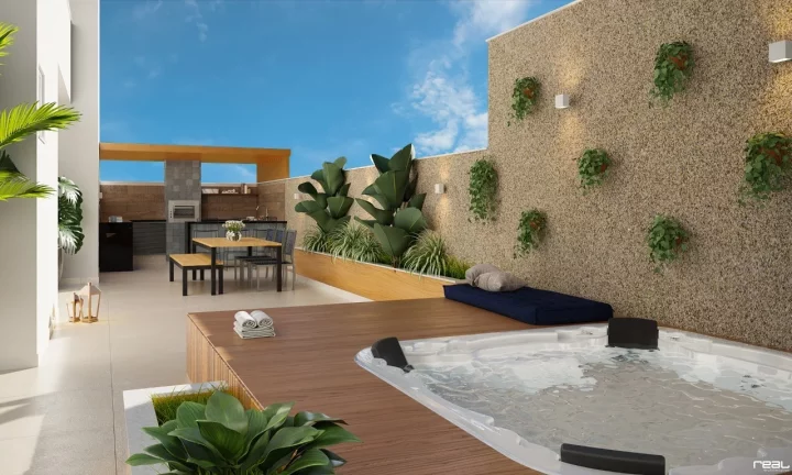 Imagem Residencial Napoli com 3 quartos com 2 suítes.